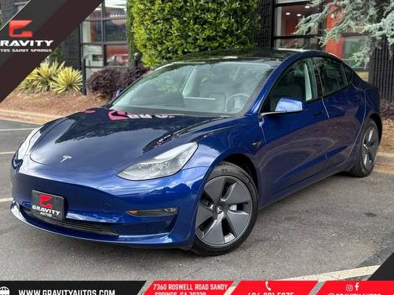 TESLA MODEL 3 2022 5YJ3E1EB4NF253555 image